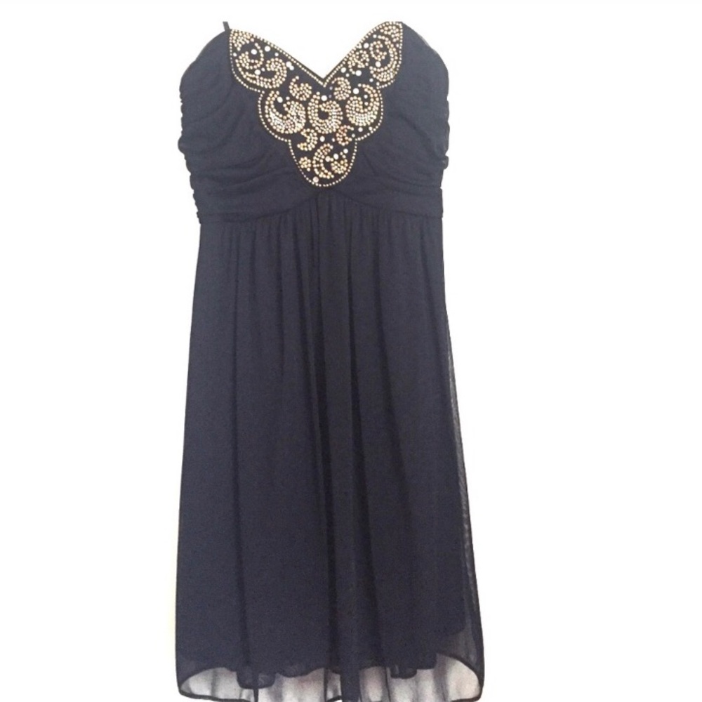 Blondie Nites strapless dress